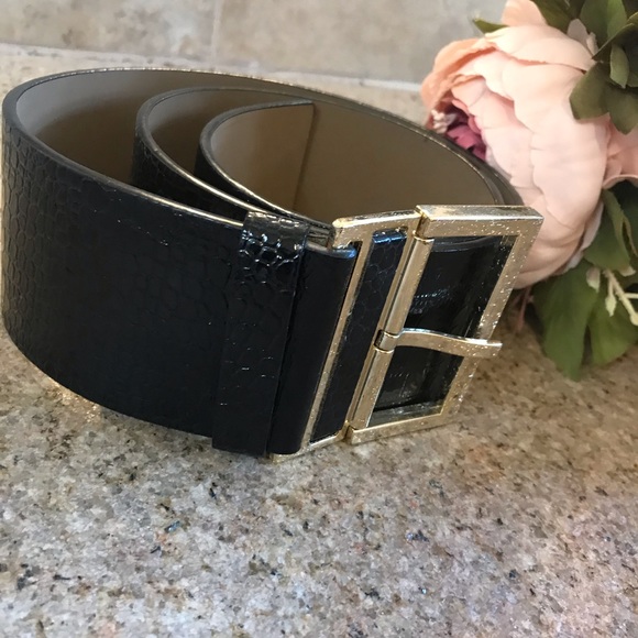 Banana Republic black belt- - size small - Picture 3 of 8